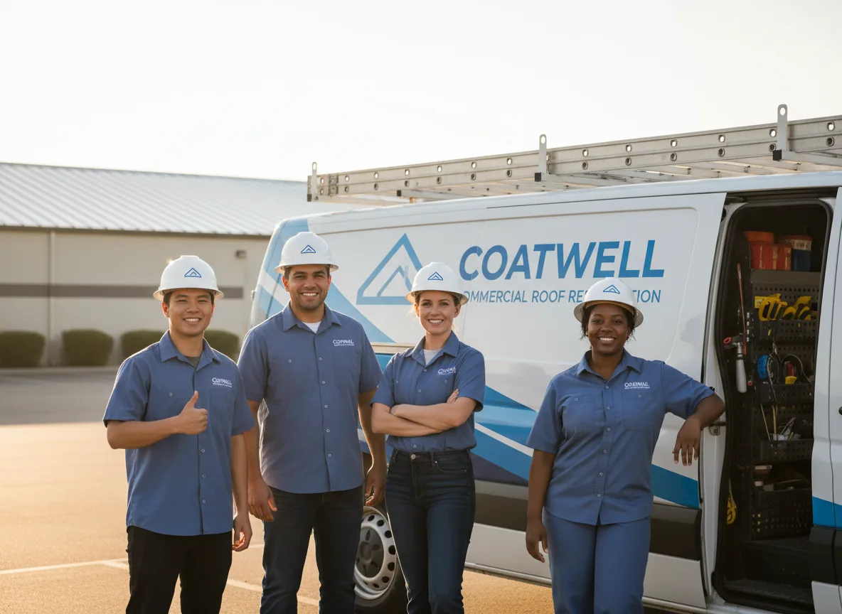 Commercial roof coating company in Pall Mall, TN